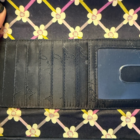 Vera Bradley Women's Wallet, Retired “Floral Nightingale” Pattern - Picture 5 of 6